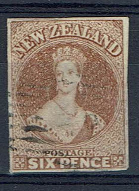 Image of New Zealand SG 12 FU British Commonwealth Stamp